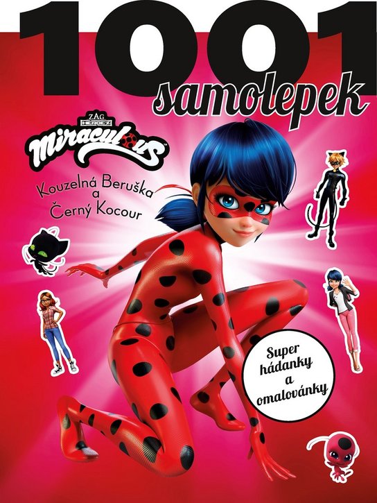 Kouzelná Beruška a Černý kocour 1001 samolepek