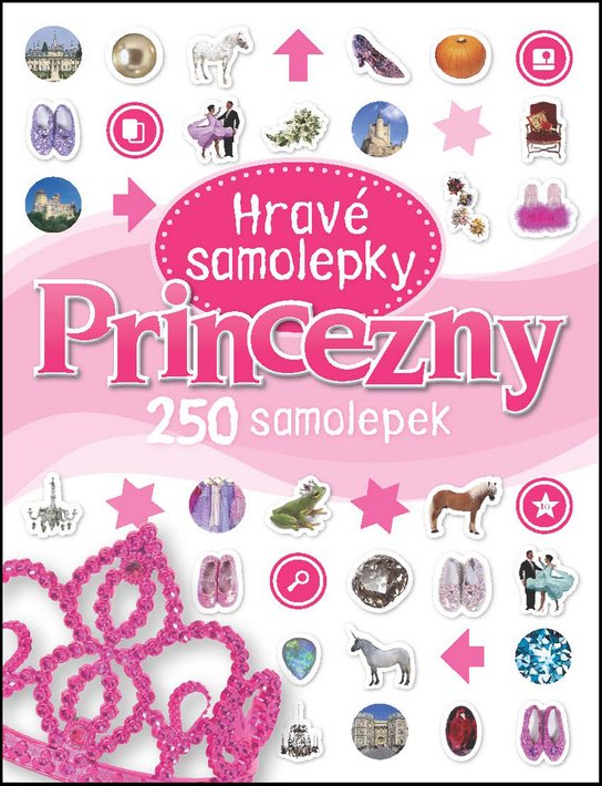 Princezny Hravé samolepky
