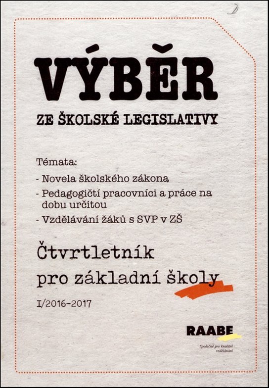 Výběr ze školské legislativy