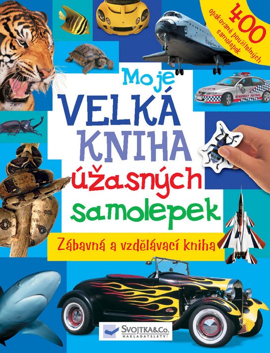 Moje velká kniha úžasných samolepek
