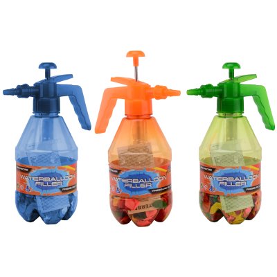 Plnička na vodní bomby + 250 balónků - modrá