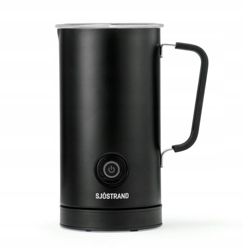 Sjöstrand Milk Elektrický napěňovač mléka Černá