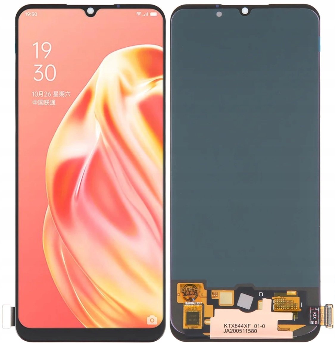 LCD dotykový displej pro Oppo Reno 3 A91 F15 F17 A73 4G Najít Oled