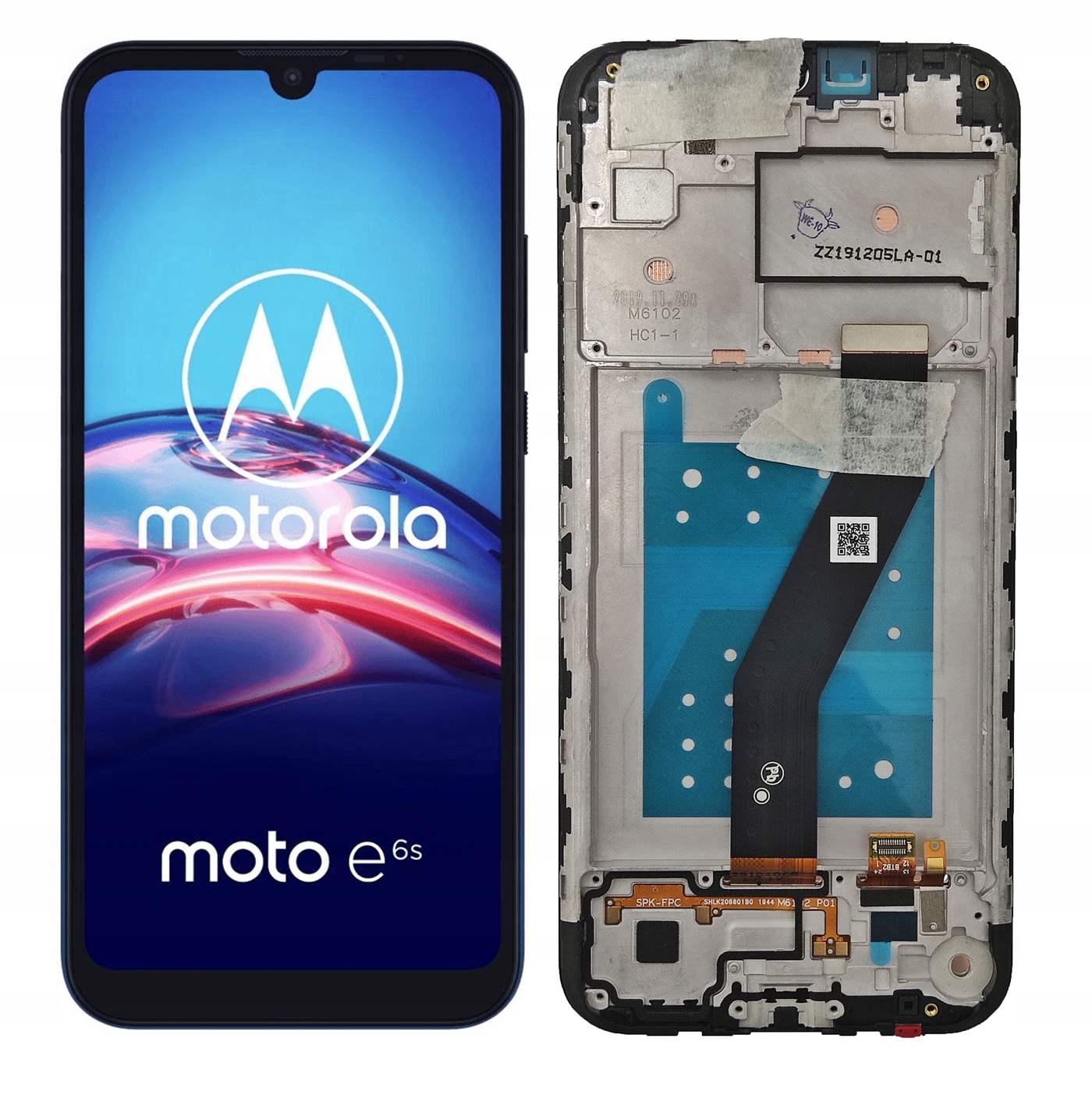 LCD Displej Pro Motorola E6S Rámeček