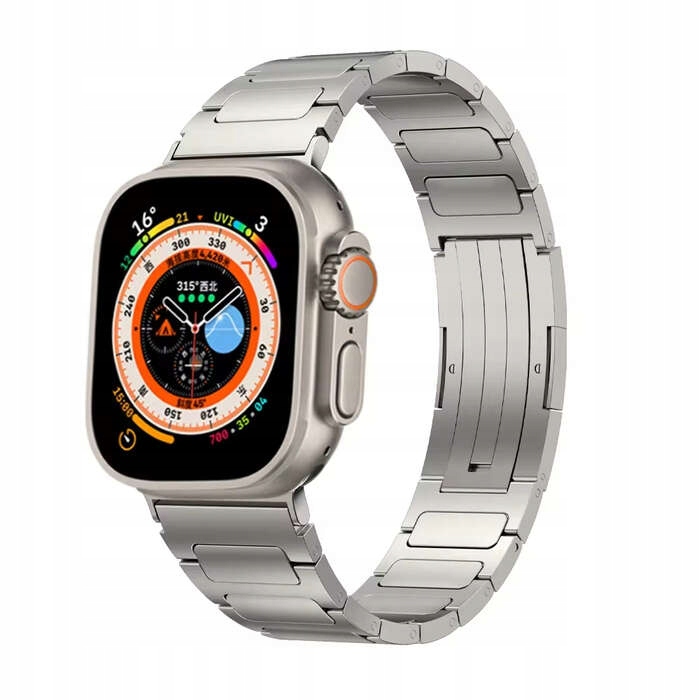 Titanový řemínek pro Apple Watch 4/5/6/7/8/9/ /Ultra 42/44/45/49mm