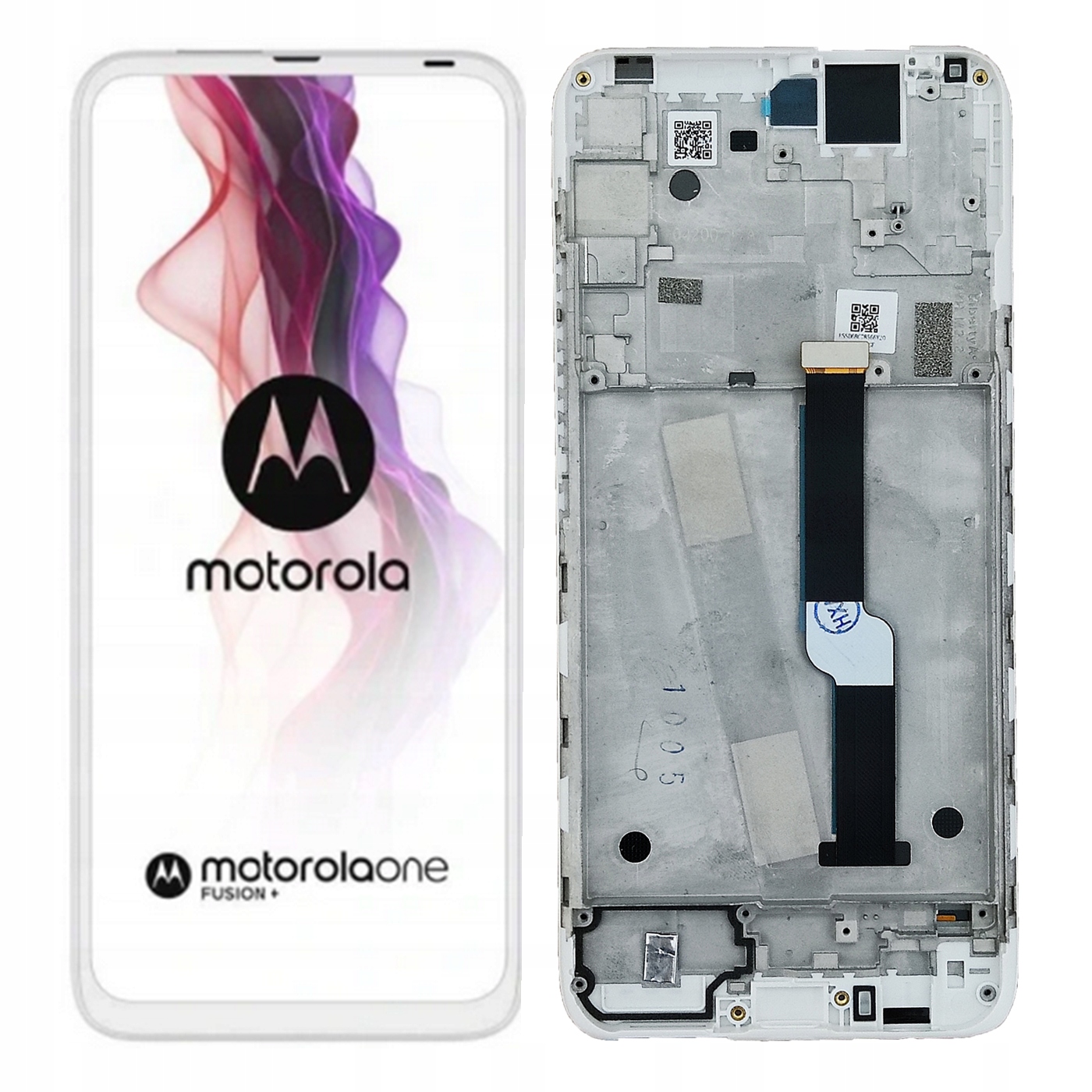 LCD Displej Pro Motorola Fusion Plus Rám