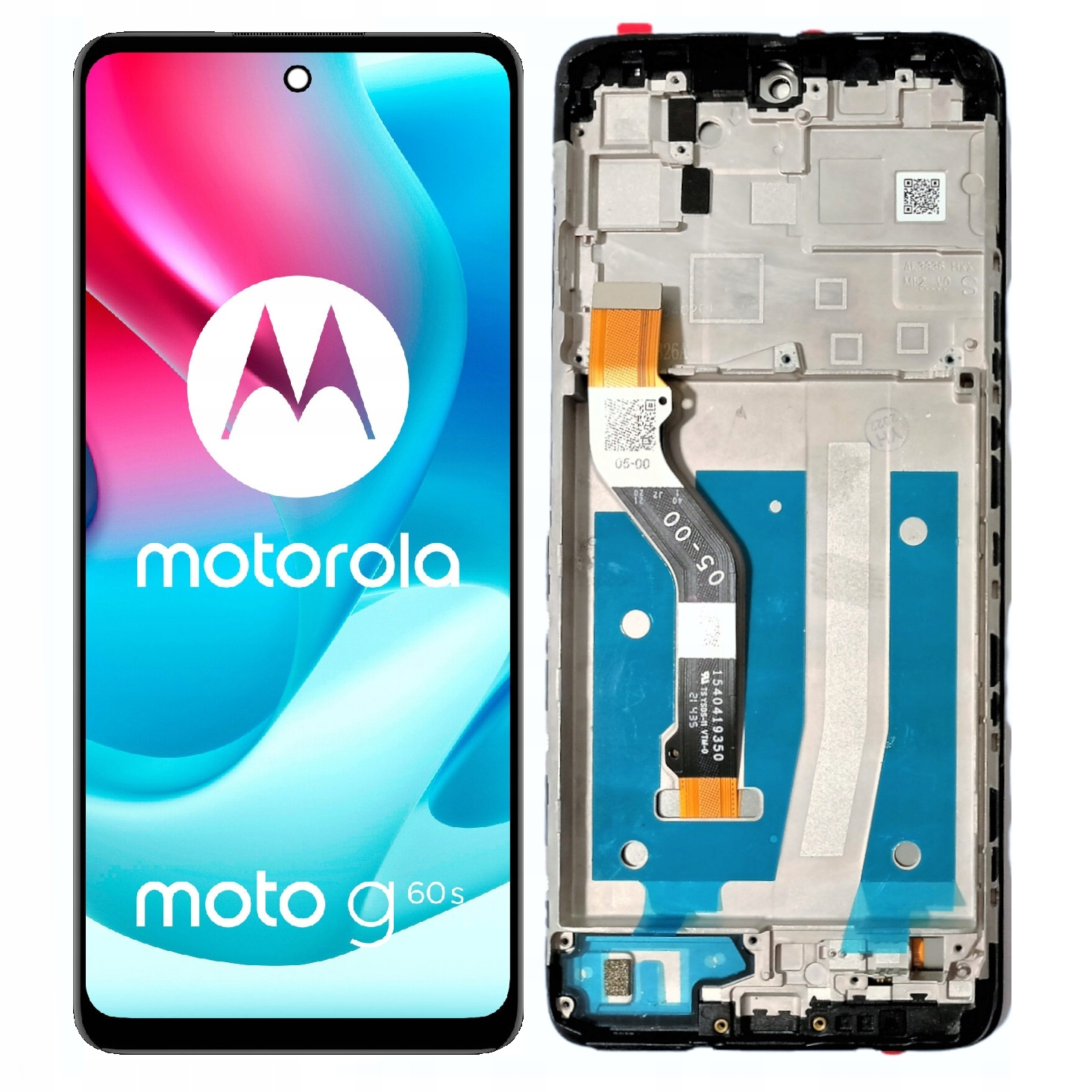 LCD Displej Pro Motorola G60S Rámeček