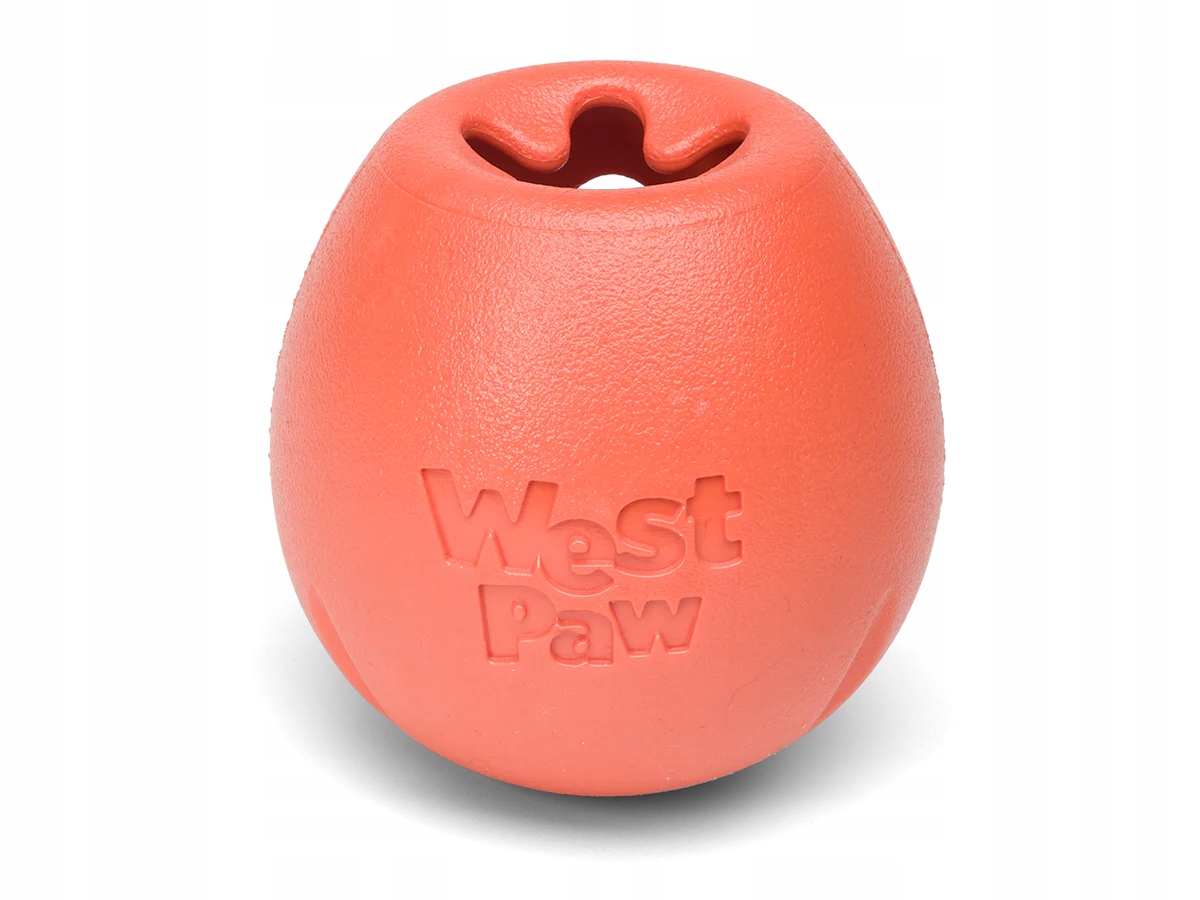 Hračka Pro Psy WestPaw Echo Rumbl Toy velikost S na pamlsky , oranžová