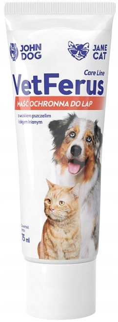 John Dog Vetferus ochranná mast na tlapky pro psa kočku 75 ml