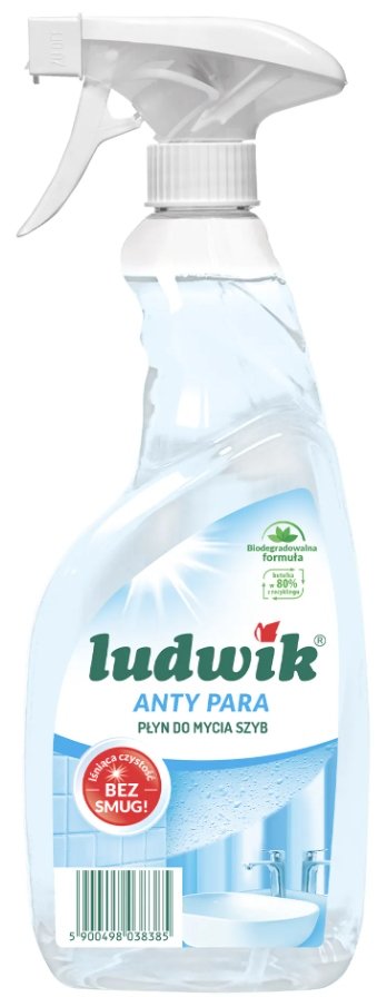 Ludwik Čistič skel a zrcadel glazury Anti Para 600 ml