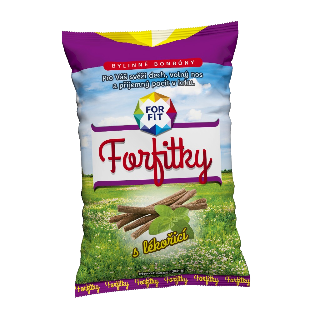 Forfitky S Lékořicí 30g Bylinné Bonbóny