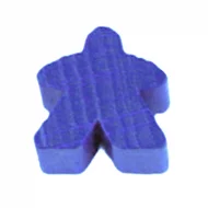 Hans im Glück Carcassonne: dřevěná figurka (Meeple) - modrá