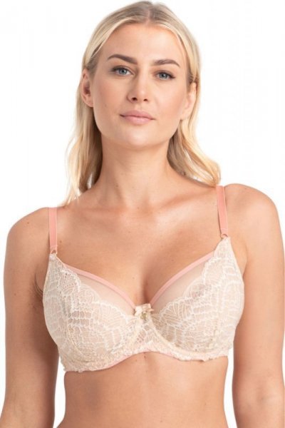 Samanta Charlotte A123 béžová Podprsenka měkká 80G béžová