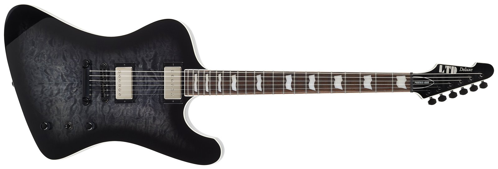 ESP LTD Phoenix-1000 QM See Thru Black Sunburst (rozbalené)