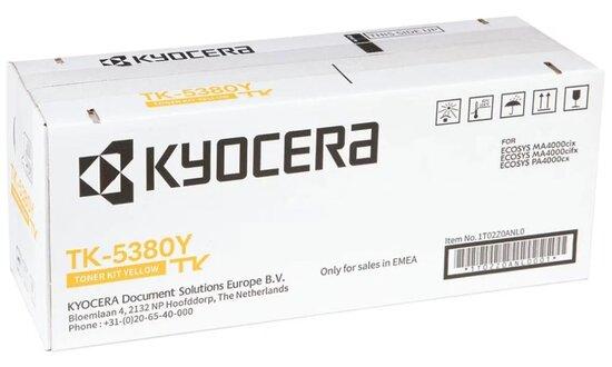 Kyocera toner TK-5380Y yellow na 10 000 A4 stran, pro PA4000cx, MA4000cix/cifx, TK-5380Y