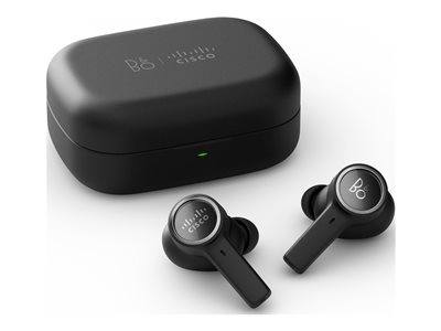 Bang & Olufsen Cisco 950 - Bezdrátová sluchátka s mikrofonem - špuntová sluchátka - Bluetooth - odstranění šumu - antracitově černá