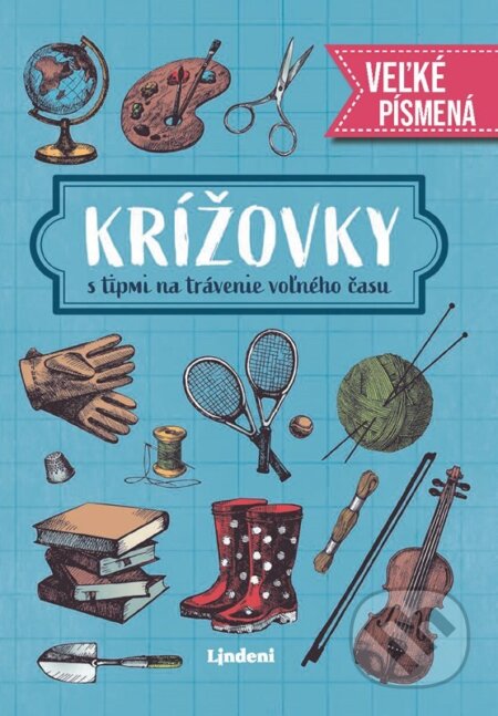 Krížovky s tipmi na trávenie voľného času - veľké písmená - Lindeni