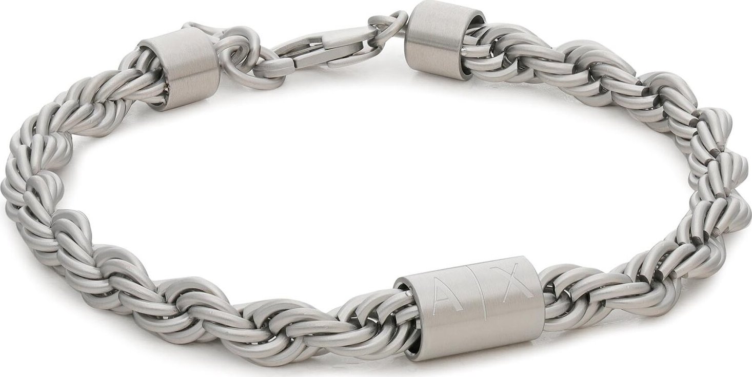 Náramek Armani Exchange Icon Chains AXG0123040 Silver