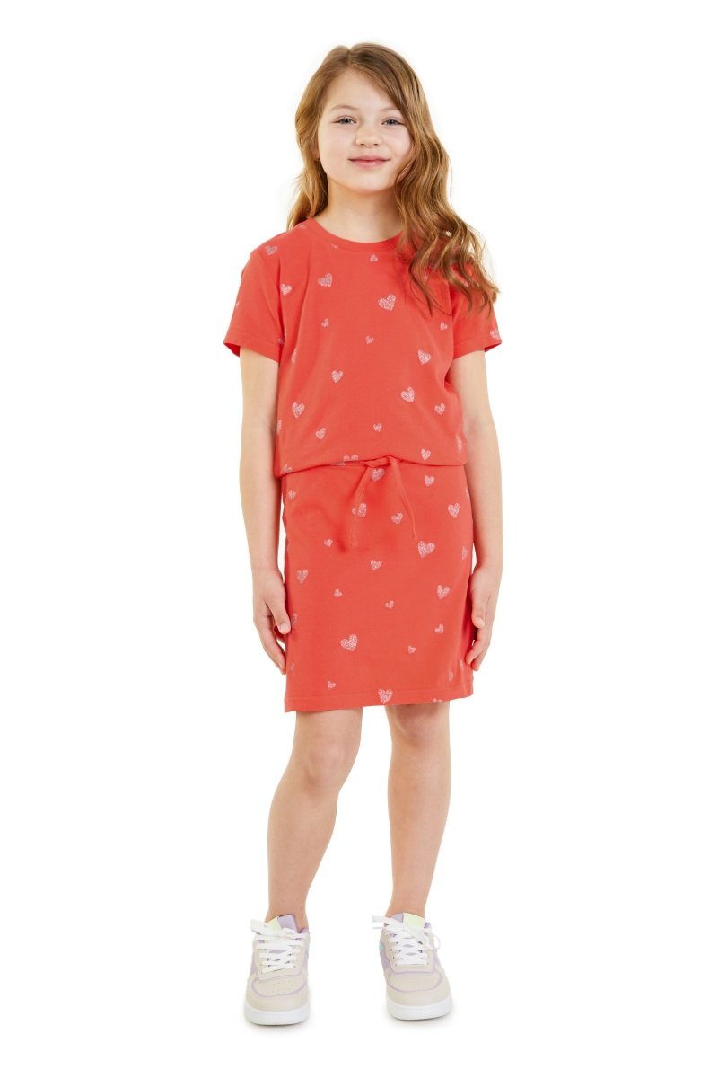 Dívčí šaty welo sam 73 korálová 116