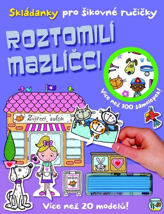 Skládanky pro šikovné ručičky Roztomilí mazlíčci
