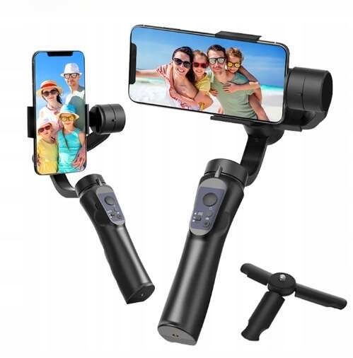Gimbal Stabilizátor obrazu 3osý Tripod Stativ Selfie tyč pro telefon
