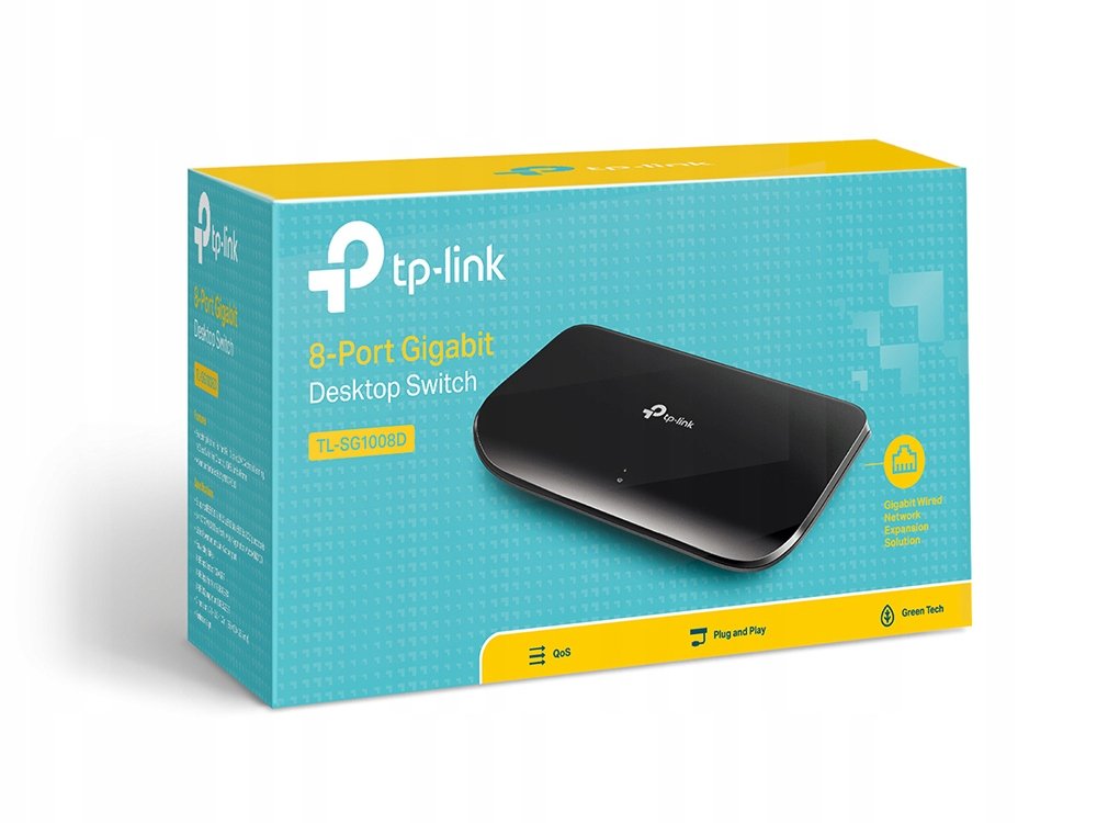 switch TP-Link TL-SG1008D 8 port RJ45 1000 Mb/s