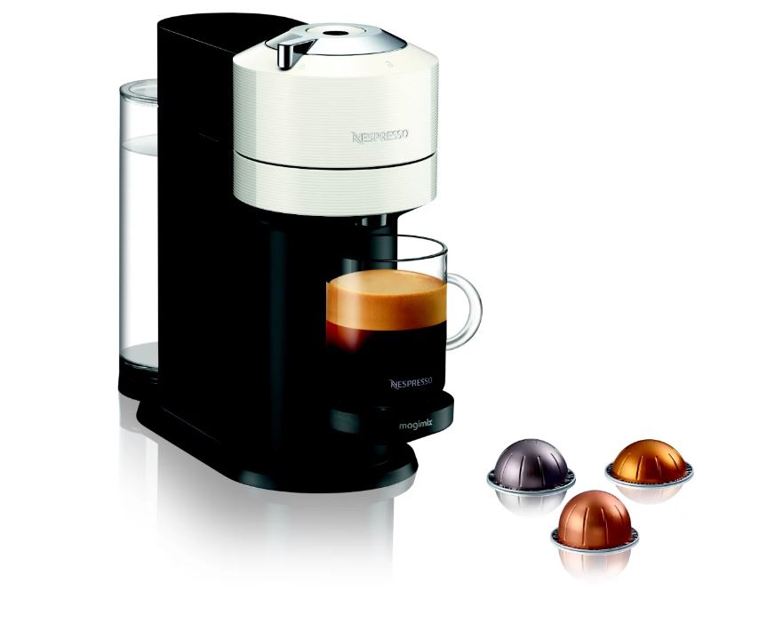 Kapslový kávovar Nespresso Vertuo Magimix 11706 19 bar bílý