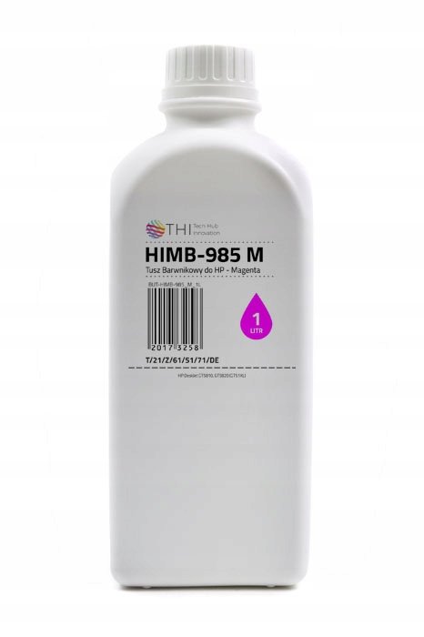 Thi Ink-mate Pigmentový inkoust Hp HIMB985 Magenta 1l