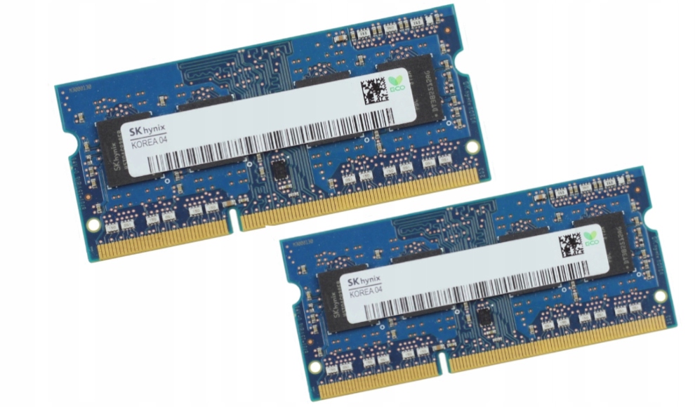 Ram 8GB DDR3 (2x4GB) So-dimm 12800S 1600MHz Hynix