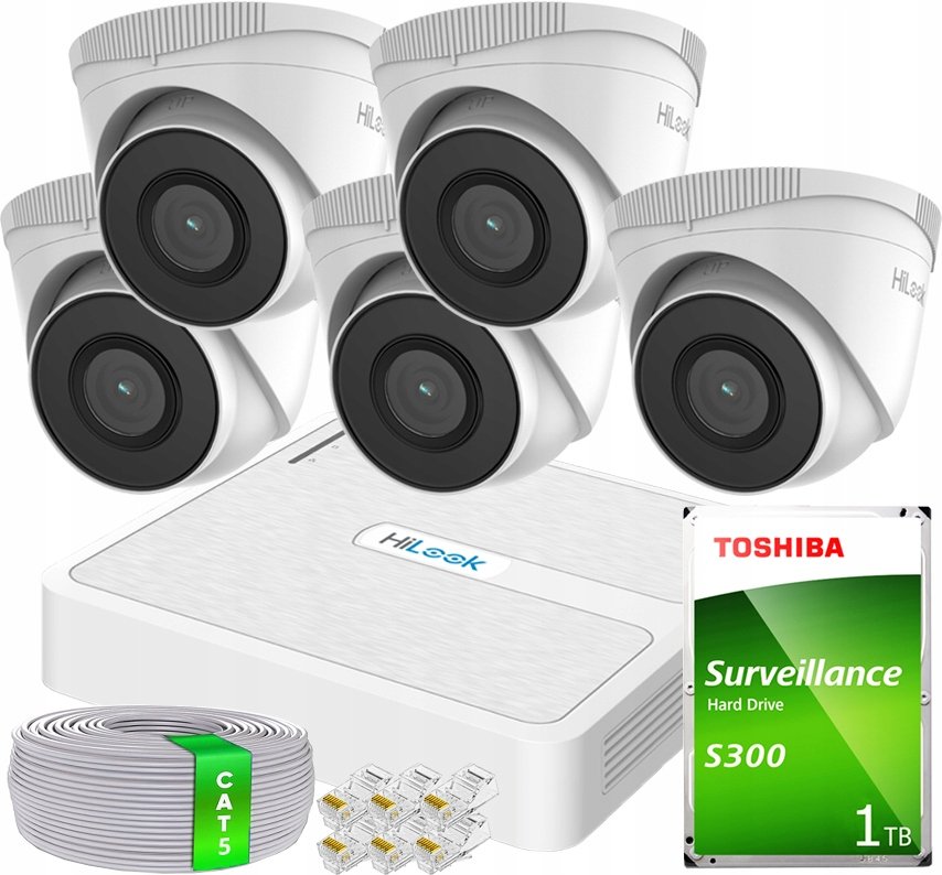 Monitorovací sada Hilook by Hikvision IPCAM-T2 NVR-8CH-H/8P