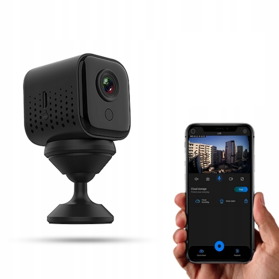 Mini Wi-Fi kamera A11 s nočním režimem Vzdálený náhled