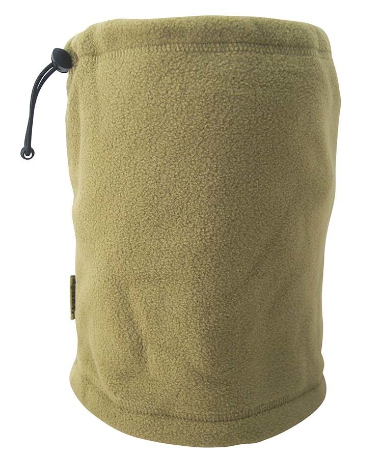 Nákrčník tunel se stahováním Fleece Neck Gaiter Kombat® Coyote