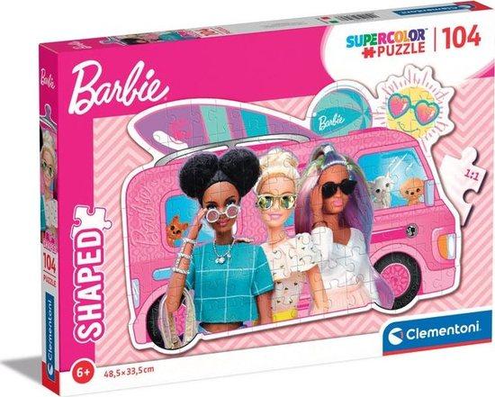 CLEMENTONI 27162 Obrysové puzzle Barbie 104 dílků