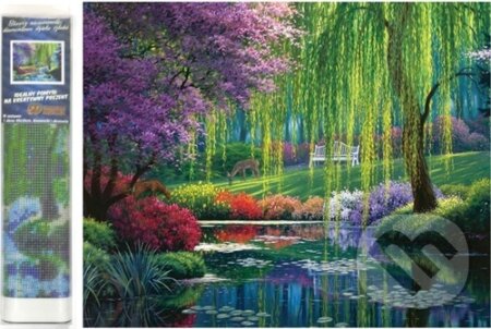 Diamantové malování - Léto v parku - Norimpex