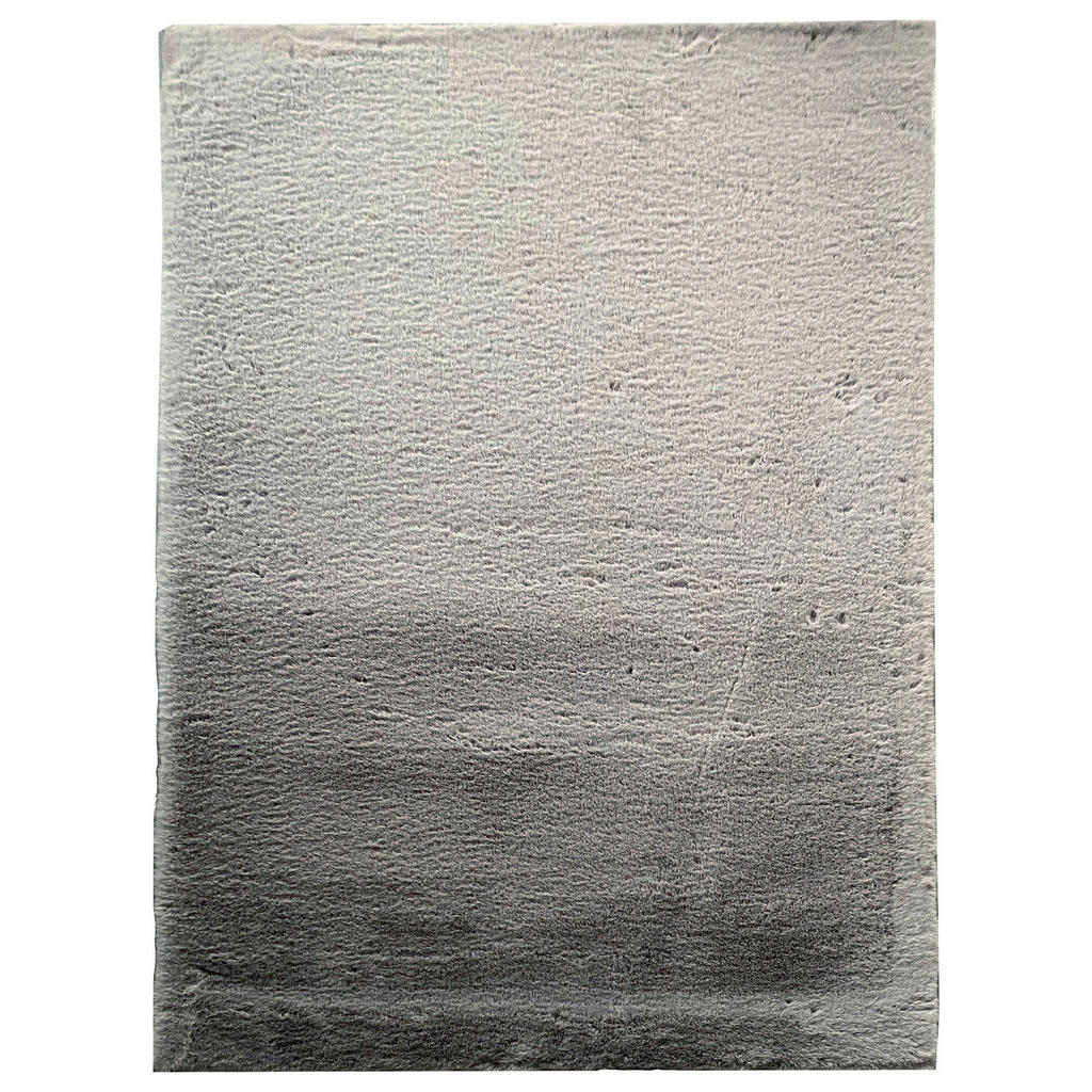 KOBEREC S VYSOKÝM VLASEM, 70/130 cm, barvy stříbra