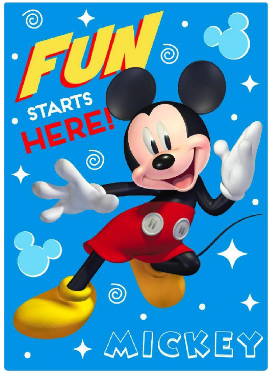 Disney Dětská deka Mickey Mouse 