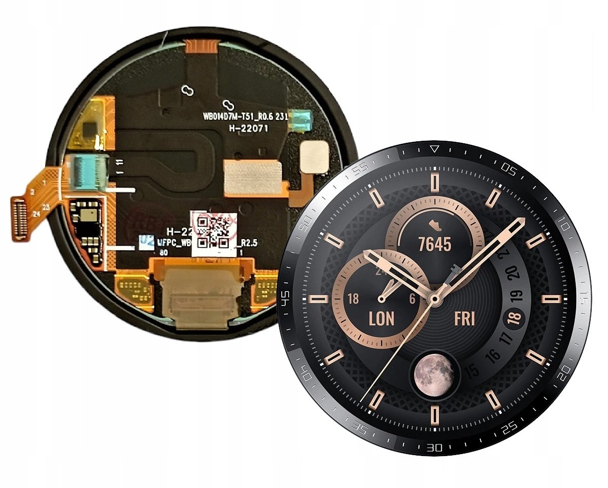 Originální LCD Displej Dotykové Obrazovky Pro Huawei Watch Gt 3 46MM MIL-B29