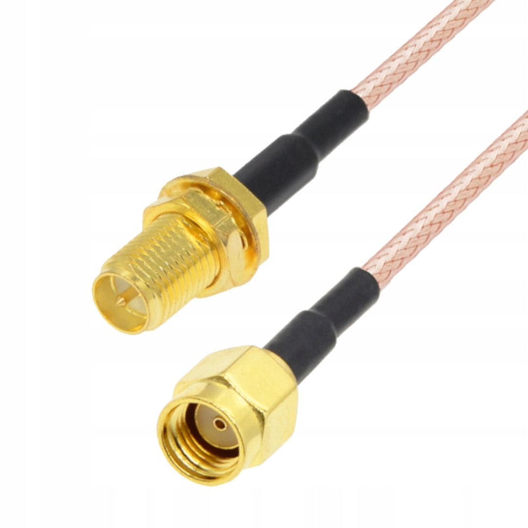 Pigtail Sma-rp zásuvka Sma-rp zástrčka RG316D 5m