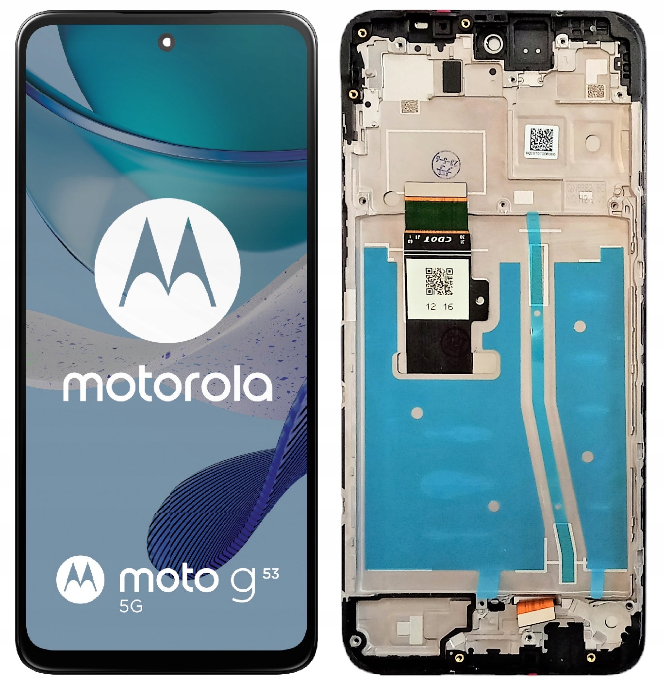 LCD Displej Pro Motorola G53 Rámeček