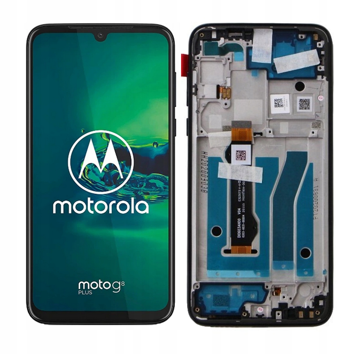 LCD Displej Pro Motorola G8 Plus Rámeček