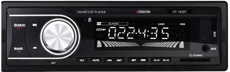 Vordon HT-185BT California Autorádio Aux Usb MP3 Sd Bluetooth