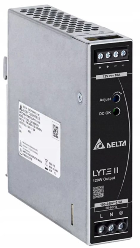 Napájecí adaptér Delta Drl 120W 5A 24VDC
