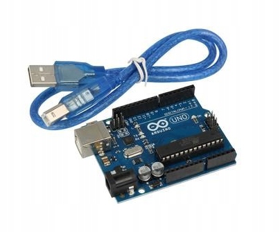 Arduino Uno R3 (ekvivalent) deska s mikrokontrolérem ATmega328P-PU
