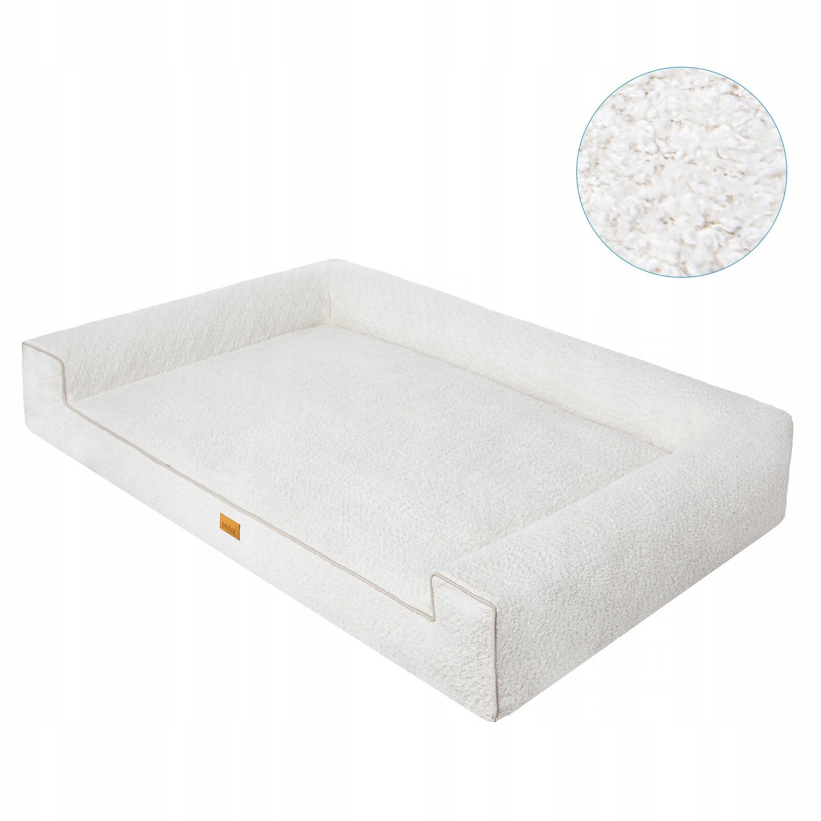 Pelíšek Victoria pro psa stahovatelný potah XL 100x65 cm Hobbydog Doggy