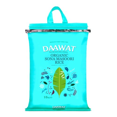 Daawat Bio Sona Masoori rýže (10 kg)