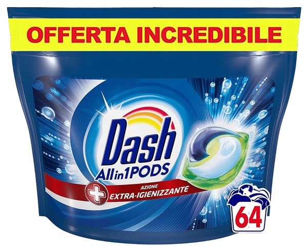 Kapsle na praní Dash 3in1 universal 54 kusů