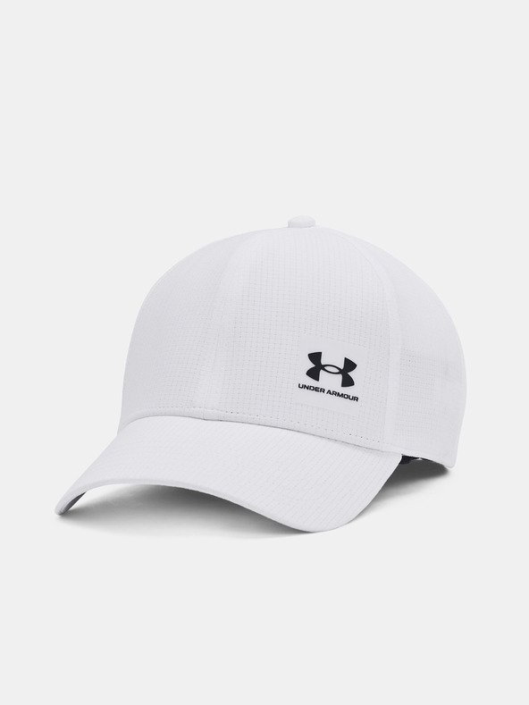 Under Armour M Iso-Chill Armourvent Adj Kšiltovka Bílá