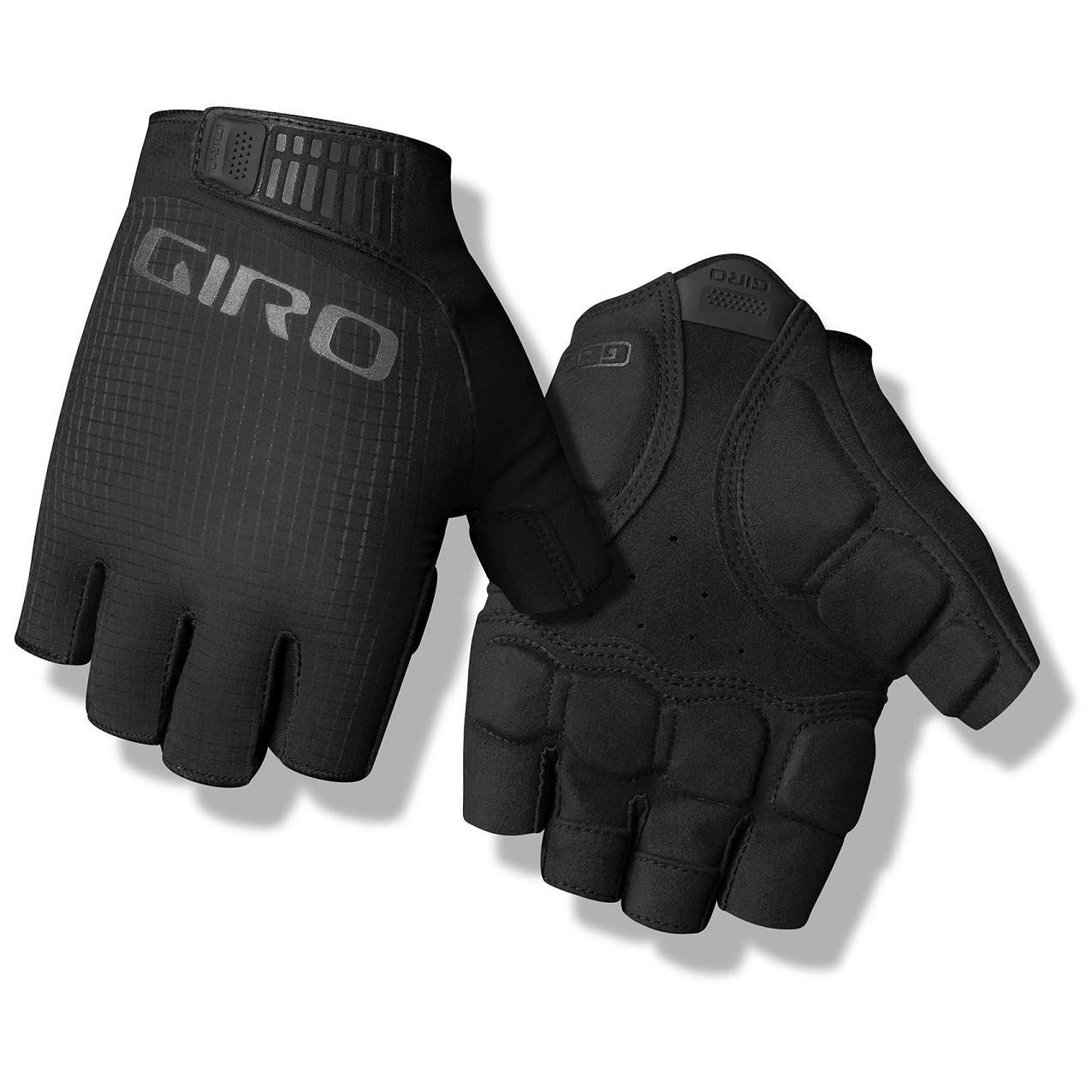 Cyklistické rukavice Giro Bravo II Gel Velikost rukavic: L / Barva: černá