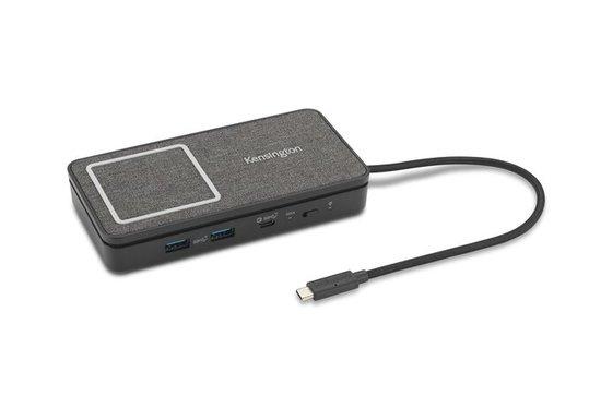 Kensington SD1700p USB-C Dual 4K Portable Docking Station with Qi Charging, K32800WW