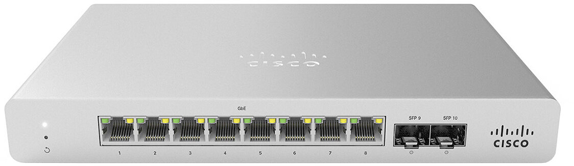 Cisco Meraki MS120-8LP 1G L2 Cloud Managed - MS120-8LP-HW